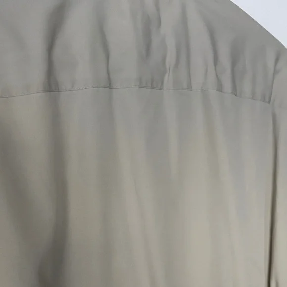 Giorgio Armani Men's Light Tan Button Down Shirt - Picture 7 of 9